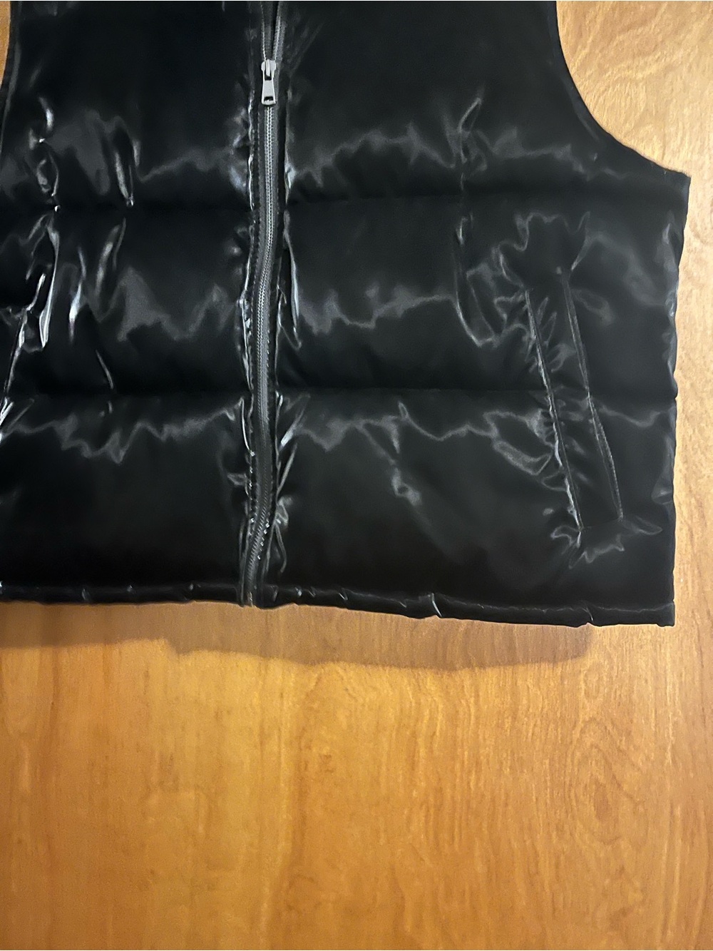 Baccini Black Quilted Puffer Vest - Women's Sleeveless Zip